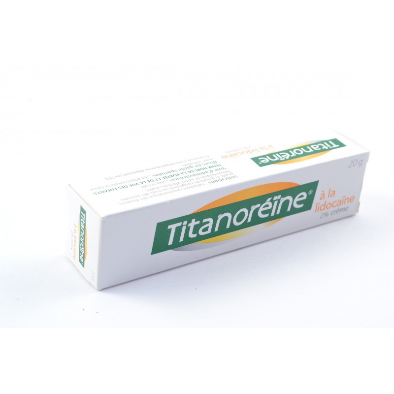 TITANOREINE lidocaïne 2% Crème rectale Tube de 20g TITANOREINE lidocaïne 2% Crème rectale Tube de 20g