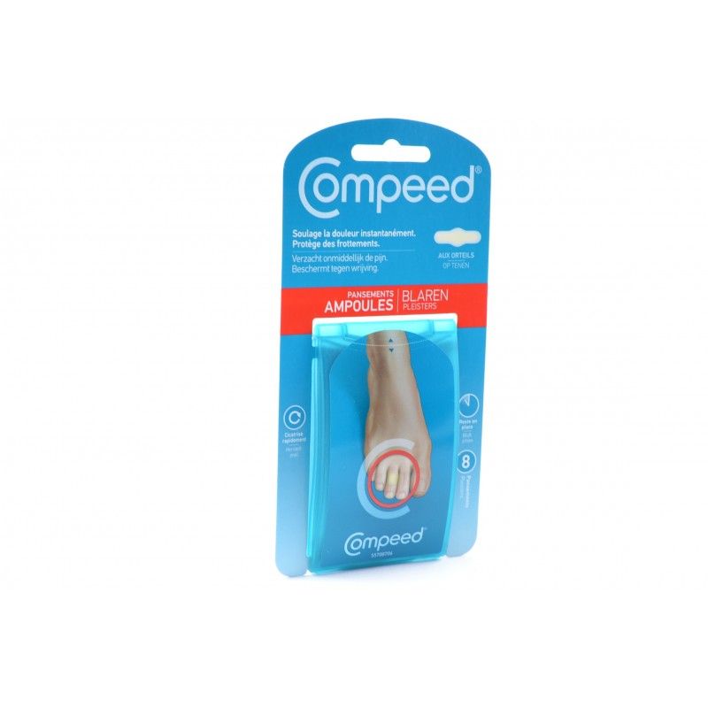 Compeed Ampoules aux Orteils Boite de 8 NotrePharma