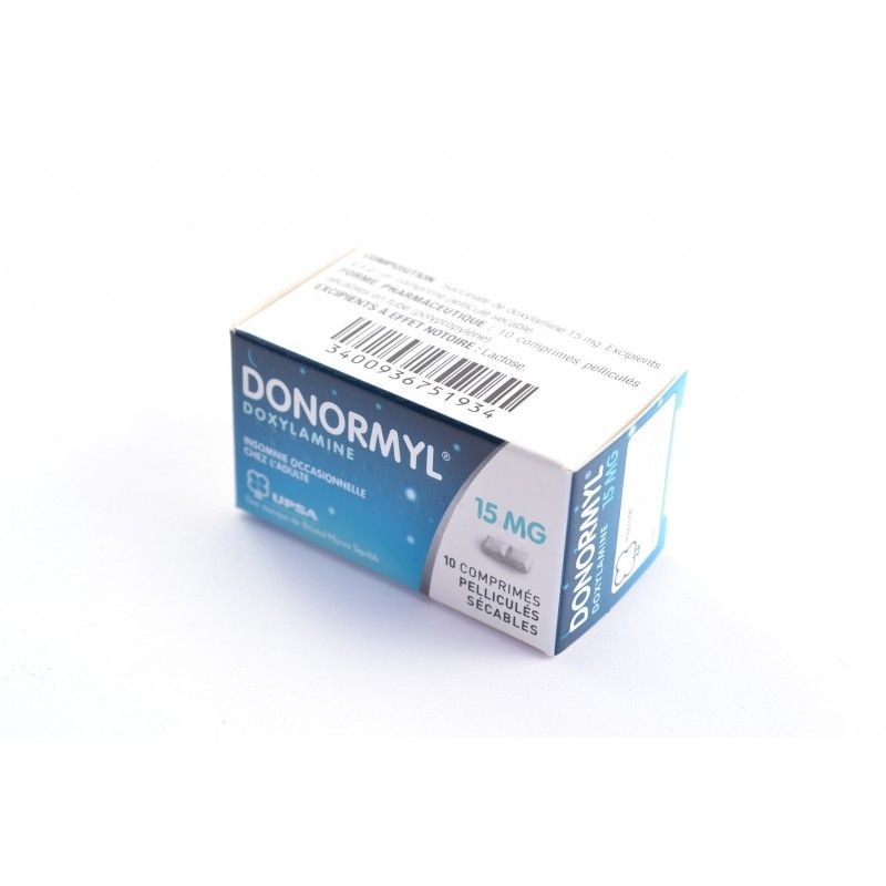 DONORMYL 15mg Comprimés Tube de 10 NotrePharma