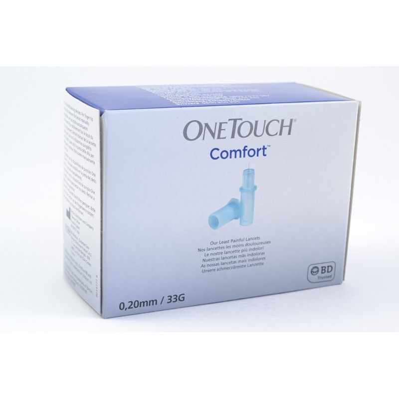 ONE TOUCH Comfort Lancettes 0.20 mm Boite de 200 NotrePharma