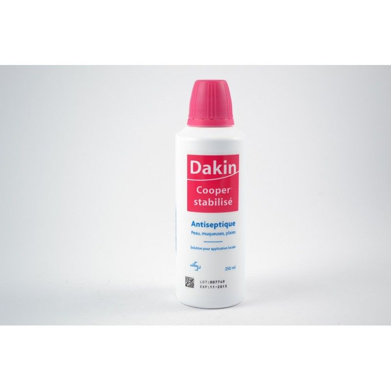 DAKIN Solution antiseptique Flacon de 250 ml NotrePharma