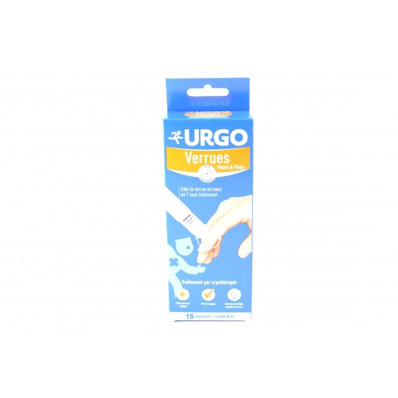 URGO VERRUES Traitement par cryothérapie main pied Flacon URGO VERRUES Traitement par cryothérapie main pied Flacon