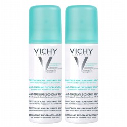 VICHY Déodorant anti-transpirant 2 Aérosols de 125 ml VICHY Déodorant anti-transpirant 2 Aérosols de 125 ml
