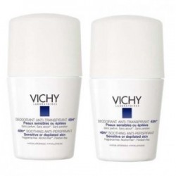 VICHY Déodorant Peaux sensibles ou épilée 2 Billes de 50ml VICHY Déodorant Peaux sensibles ou épilée 2 Billes de 50ml