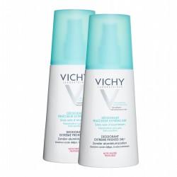 VICHY Déodorant fraicheur extrême 2 Vaporisateurs de 100ml