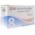 BD MCRO-FINE ULTRA Aiguilles à stylos 8mm Boite de 100