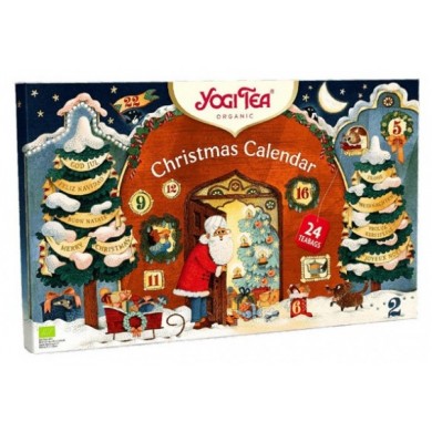 YOGI TEA Calendrier de l'avent 24 sachets de thé BIO