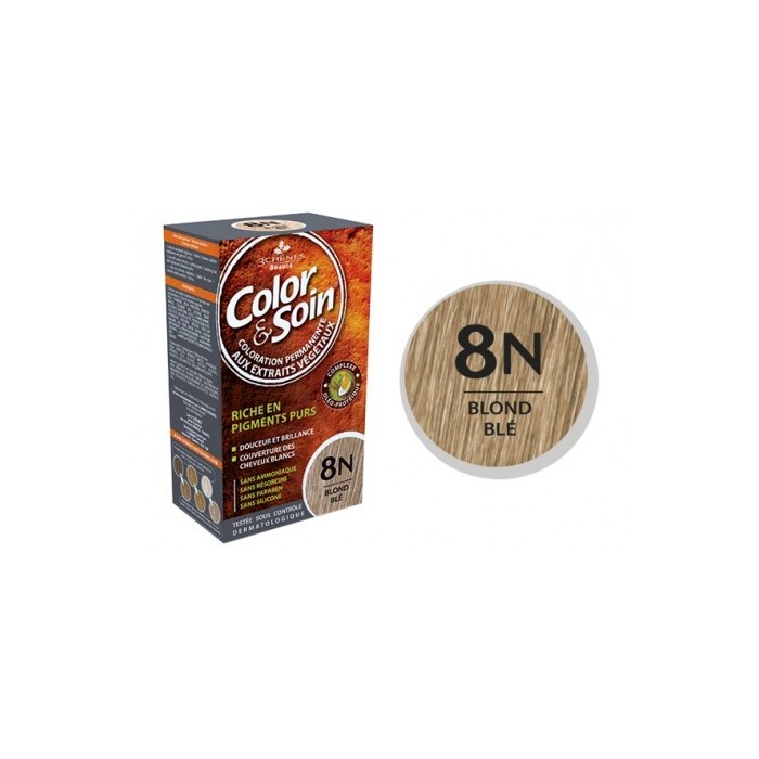 Color & Soin Colorations 8N BLOND BLE