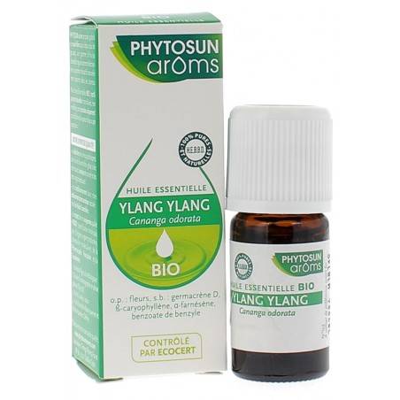 PHYTOSUN AROMS Huile essentielle BIO d'YLANG YLANG Flacon de 5 ml