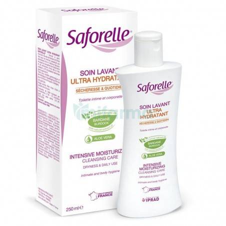 SAFORELLE Soin lavant ultra hydratant Flacon de 250ml
