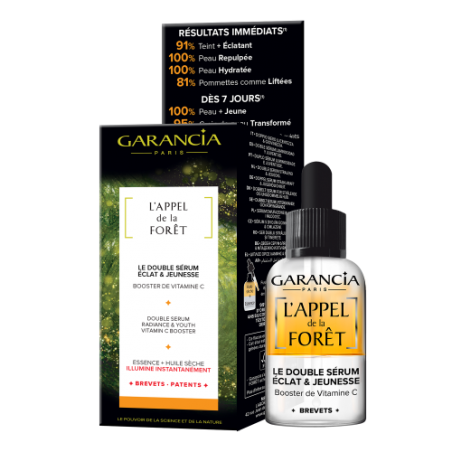 GARANCIA L'appel de la foret Double sérum éclat et jeunesse Flacon de 30 ml