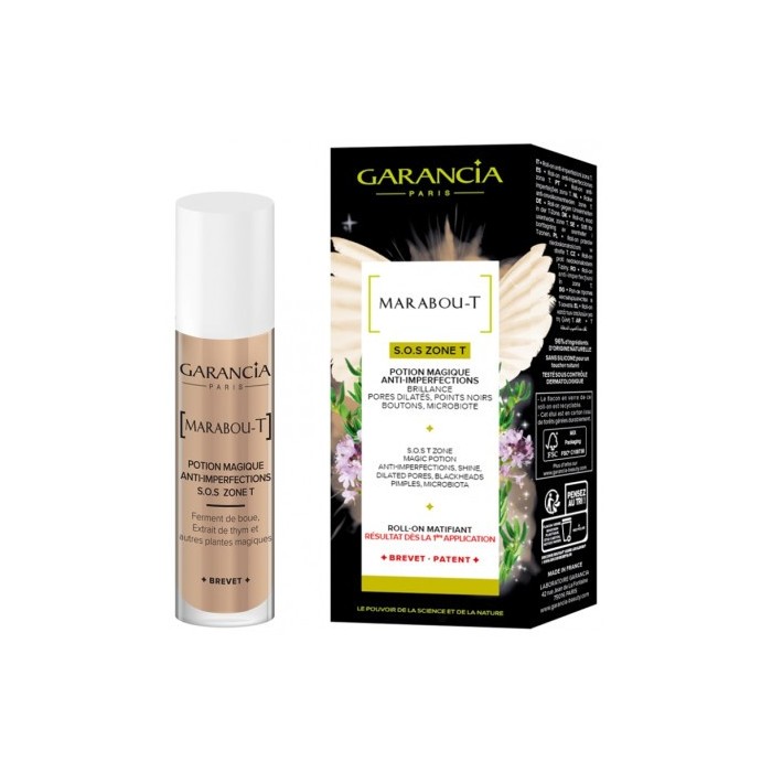 Garancia Marabou-T S.O.S Zone T Roll-On Matifiant Flacon de 10 ml