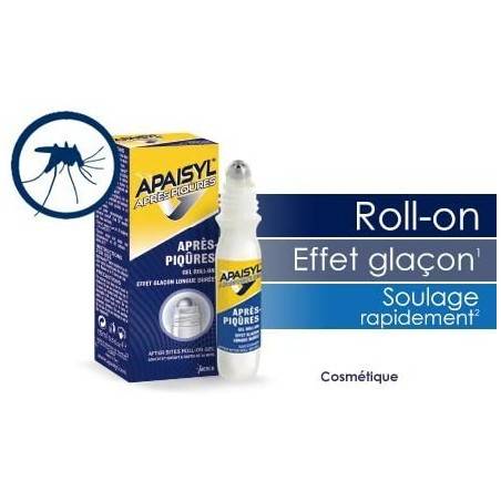APAISYL APRES PIQURES Solution Roll-on de 15ml