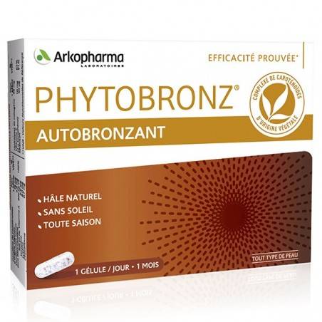ARKOPHARMA PHYTOBRONZ Autobronzant Boite de 30 gélules