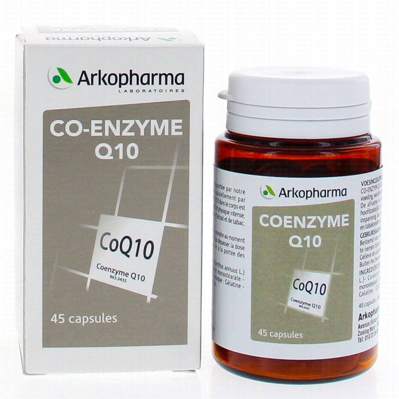 ARKOPHARMA CO-ENZYME Q10 Boite de 45 capsules
