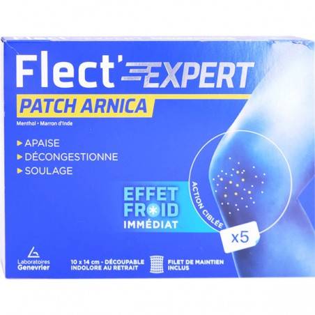 FLECT'EXPETT Patch à l'ARNICA Boite de 5