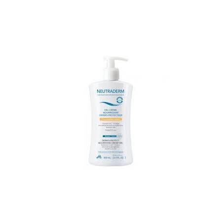 NEUTRADERM GEL-CREME NOURRISSANT DERMO-PROTECTEUR Flacon pompe de 400 ml