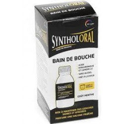 SYNTHOL ORAL Bain de bouche goût menthe Flacon de 150 ml