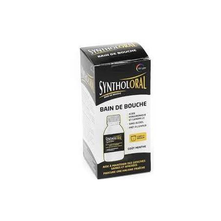 SYNTHOL ORAL Bain de bouche goût menthe Flacon de 150 ml
