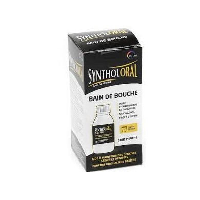 SYNTHOL ORAL Bain de bouche goût menthe Flacon de 150 ml