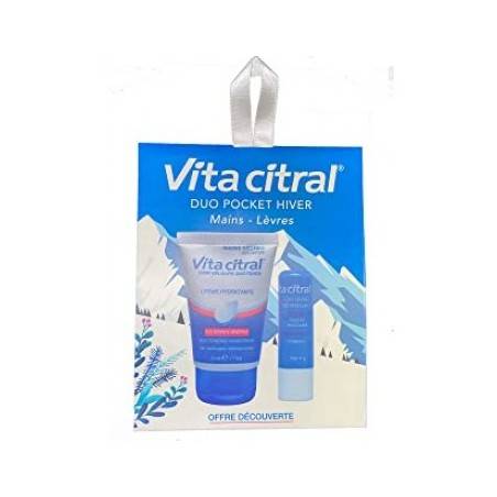 VITA CITRAL DUO Pack hiver Mains et lèvres