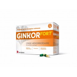 GINKOR Fort Trouble de la circulation veineuses  Boite de 30 comprimés GINKOR Fort Trouble de la circulation veineuses  Boite de 30 comprimés