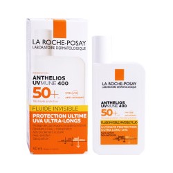 la roche posay ANTHELIOS UVMUNE 400  FLUIDE INVISIBLE SANS PARFUM tube de 50 ml