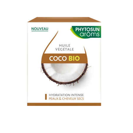 Phytosun Arôms Huile Végétale Coco Bio Pot de 100ml