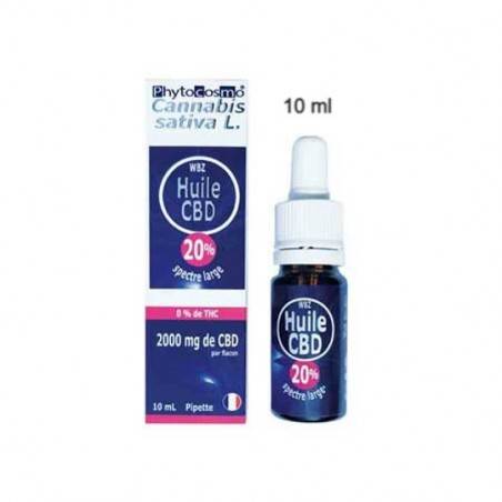 PHYTOCOSMO HUILE CBD 20% Flacon de 10 ml