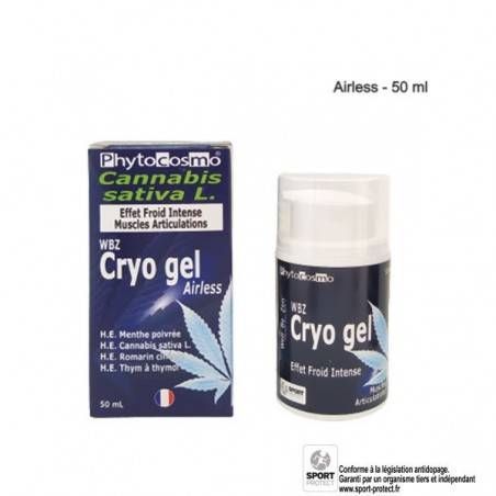 PHYTOCOSMO WBZ Gel effet froid - Effort Musculaire / Récup Gel de 50 ml