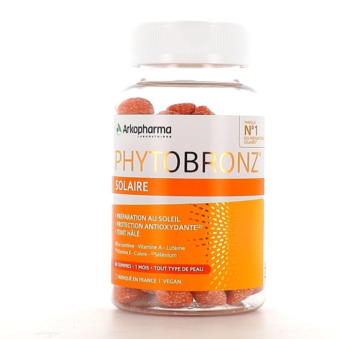 Phytobronz Solaire Boite de 60 gummies