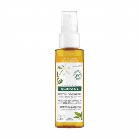 KLORANE Huile de protection au TAMANU BIO et Monoï Spray de 100 ml