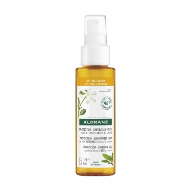 KLORANE Huile de protection au TAMANU  BIO et Monoï Spray de 100 ml KLORANE Huile de protection au TAMANU  BIO et Monoï Spray de 100 ml