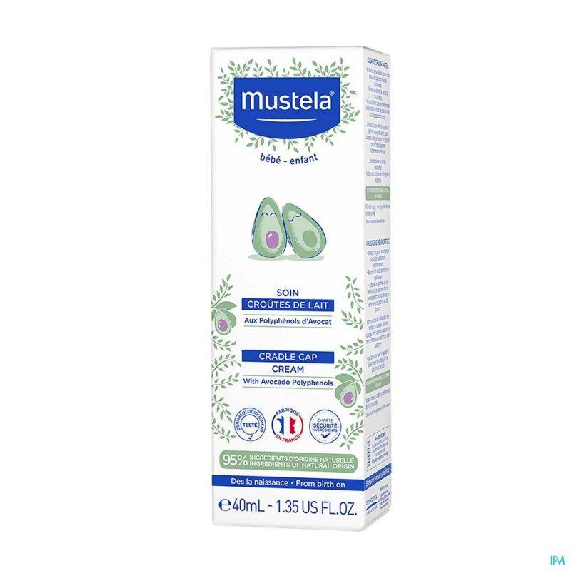 Mustela soin croûtes de lait Tube de 40 ml