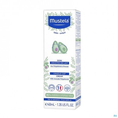Mustela soin croûtes de lait Tube de 40 ml Mustela soin croûtes de lait Tube de 40 ml