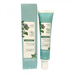 KLORANE Crème pureté à la Menthe aquatique BIO Tube de 40 ml KLORANE Crème pureté à la Menthe aquatique BIO Tube de 40 ml