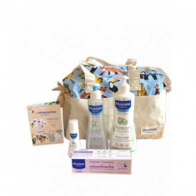 MUSTELA Vanity "les indispensable de bébé" + Tapis à langer