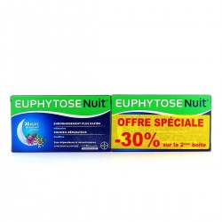 EUPHYTOSE Nuit Offre Lot de 2 Boites de 30 comprimés - 30 %