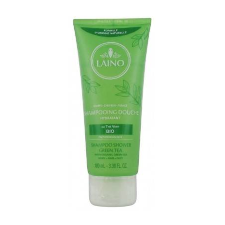 LAINO Shampooing douche au thé vert BIO Tube de 100 ml