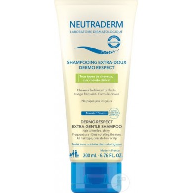 NEUTRADERM Shampooing extra doux dermo protecteur Tube de 100 ml NEUTRADERM Shampooing extra doux dermo protecteur Tube de 100 ml