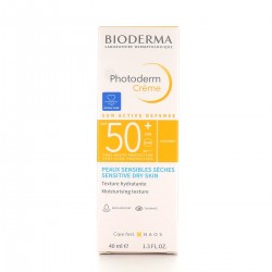 Bioderma Photoderm Crème Solaire SPF 50+ Tube de 40 ml Bioderma Photoderm Crème Solaire SPF 50+ Tube de 40 ml