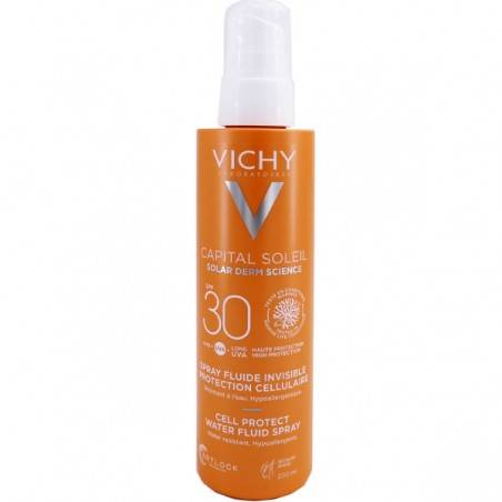VICHY CAPITAL SOLEIL SPF30 SPRAY FLUIDE INVISIBLE spray de 200ML