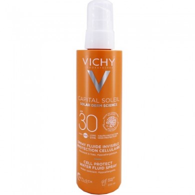 VICHY CAPITAL SOLEIL SPF30 SPRAY FLUIDE INVISIBLE spray de 200ML VICHY CAPITAL SOLEIL SPF30 SPRAY FLUIDE INVISIBLE spray de 200ML