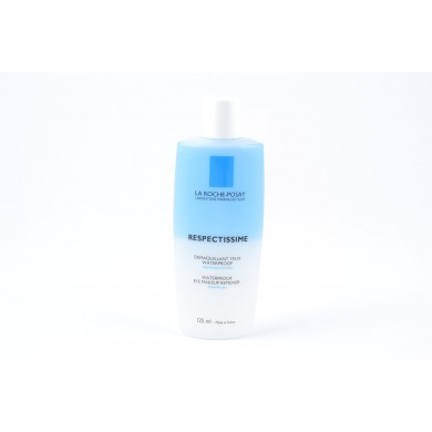 LA ROCHE POSAY RESPECTISSIME Lotion démaquillante waterproof yeux Flacon de 125ml LA ROCHE POSAY RESPECTISSIME Lotion démaquillante waterproof yeux Flacon de 125ml