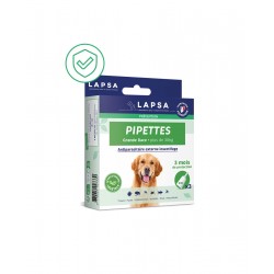 LAPSA Prévention Pipettes antiparasitaire Chien Grande Race + 30 KG