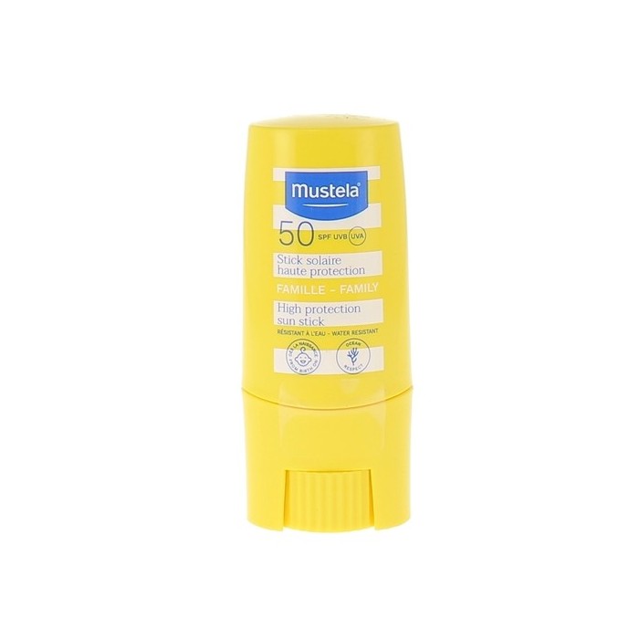 MUSTELA SOLAIRE Stick haute protection SPF 50+ Tube de 9 ml MUSTELA SOLAIRE Stick haute protection SPF 50+ Tube de 9 ml