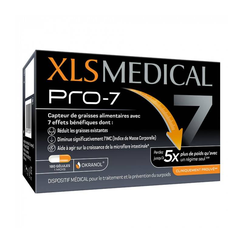 XLS Medical Pro 7 Boîte de 180 gélules