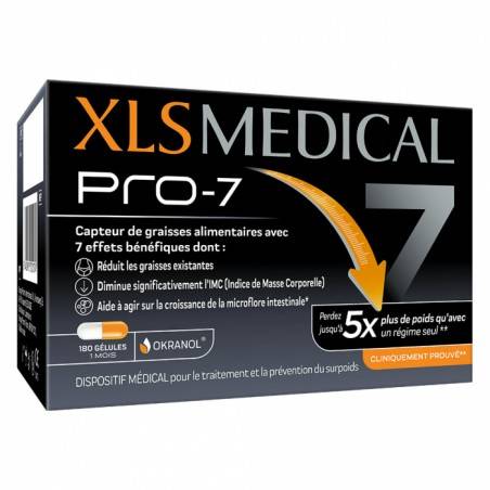 XLS Medical Pro 7 Boîte de 180 gélules