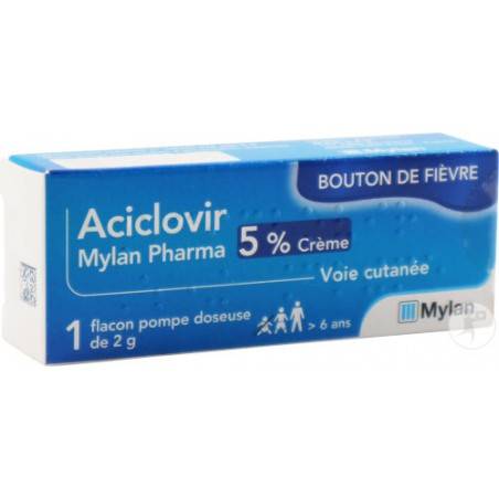 ACICLOVIR 5 % Mylan conseils Tube de 2 g