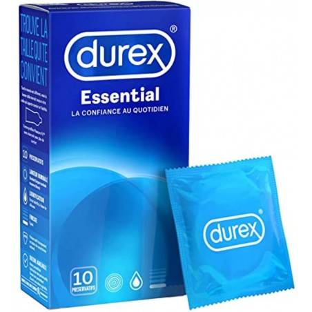 DUREX ESSENTIAL Boite de 10 préservatifs